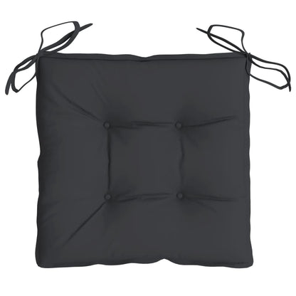 Cuscini per Pallet 4 pz Neri 50x50x7 cm Tessuto Oxford | homemem39