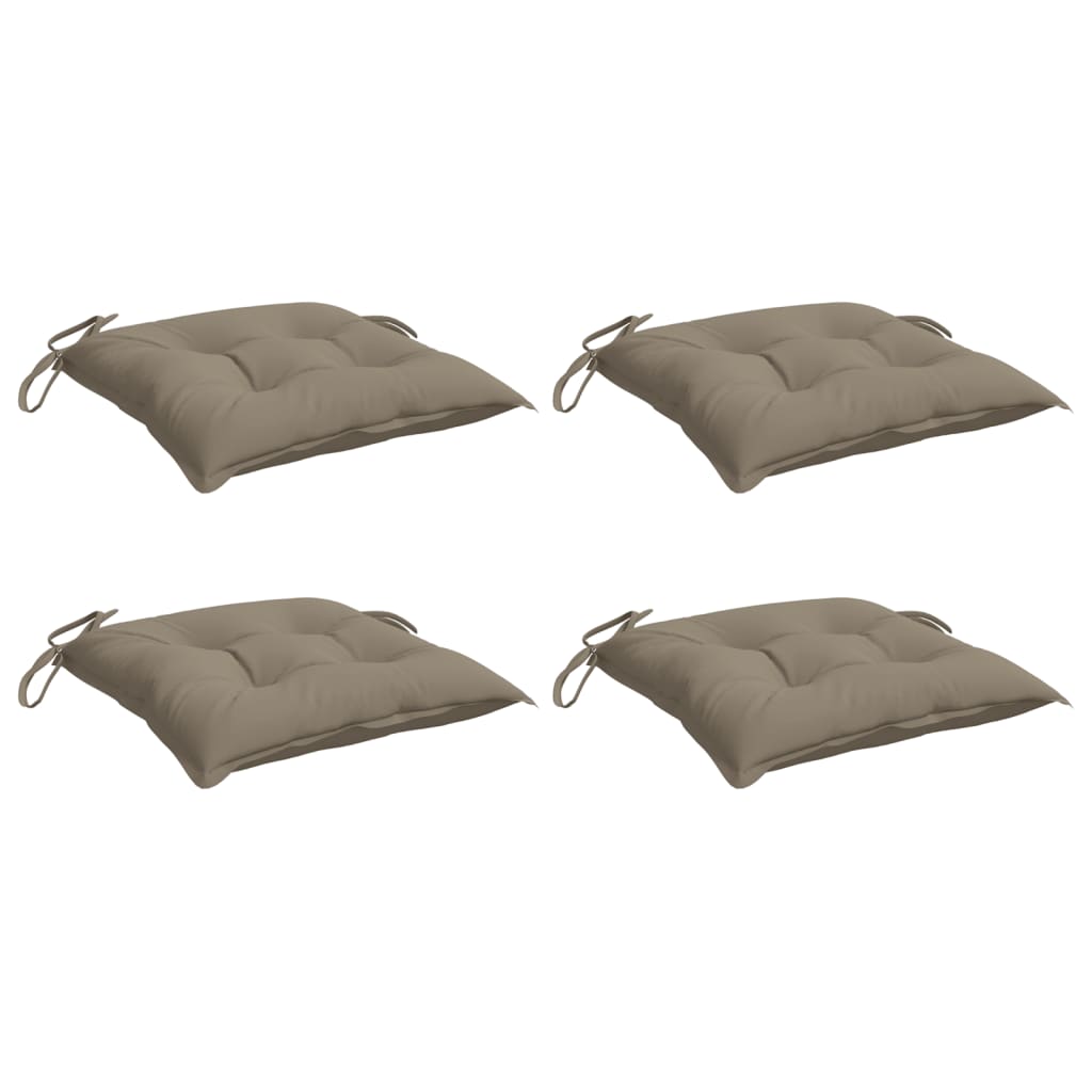 Cuscini per Pallet 4 pz 50x50x7 cm Tessuto Oxford