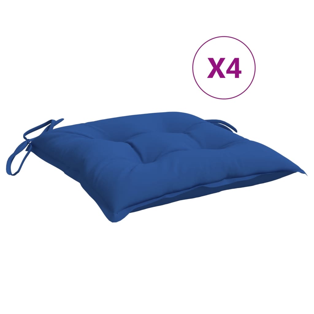 Cuscini per Pallet 4 pz 50x50x7 cm Tessuto Oxford