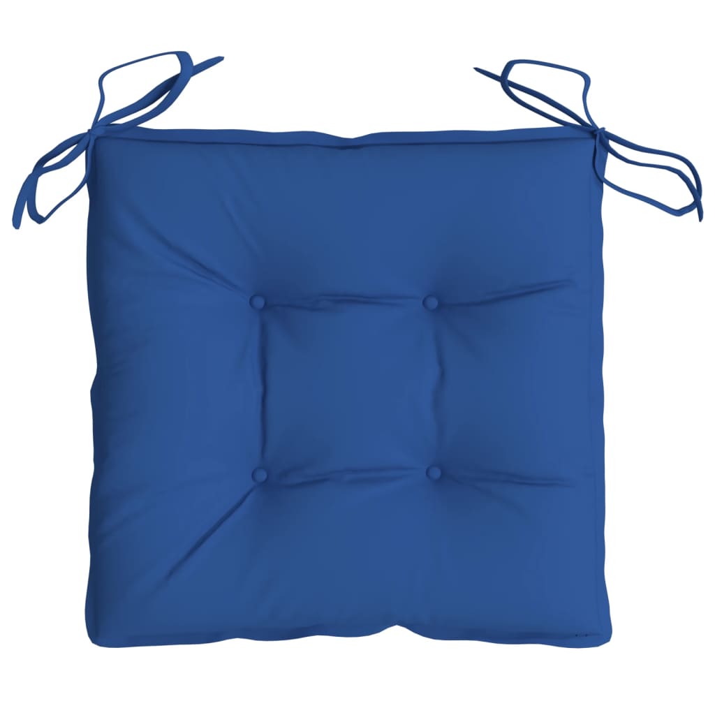 Cuscini per Pallet 4 pz Blu 50x50x7 cm Tessuto Oxford - homemem39