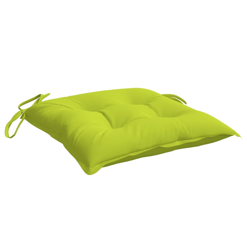 Cuscini per Pallet 2 pz Verde Chiaro 50x50x7 cm Tessuto Oxford | homemem39