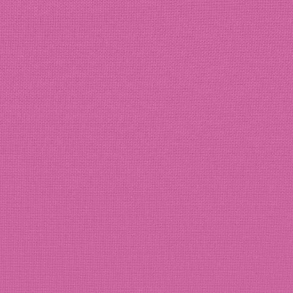 Cuscini per Sedia 2 pz Rosa 50x50x7 cm in Tessuto Oxford - homemem39