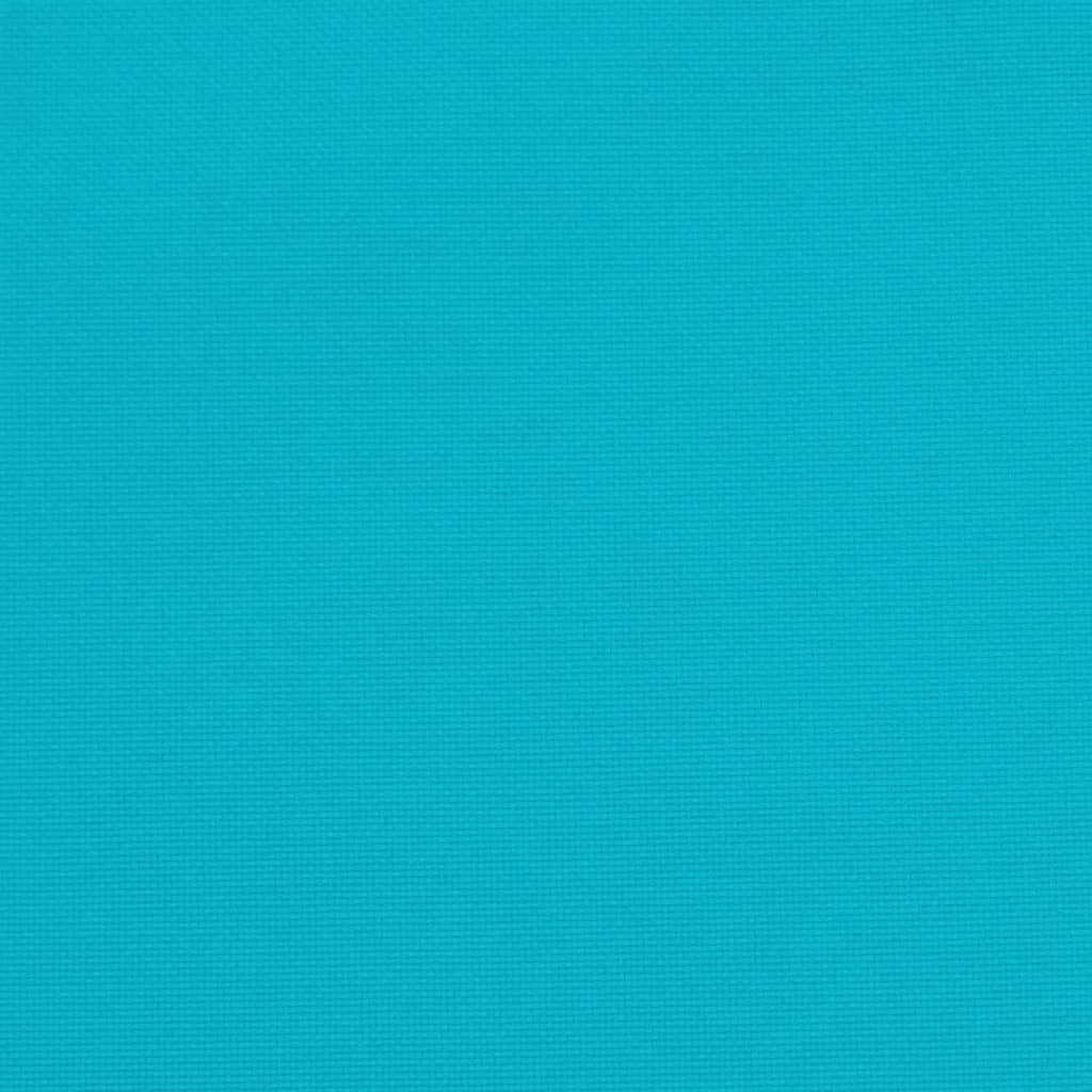 Cuscini per Sedia 6 pz Turchese 50x50x7 cm Tessuto Oxford