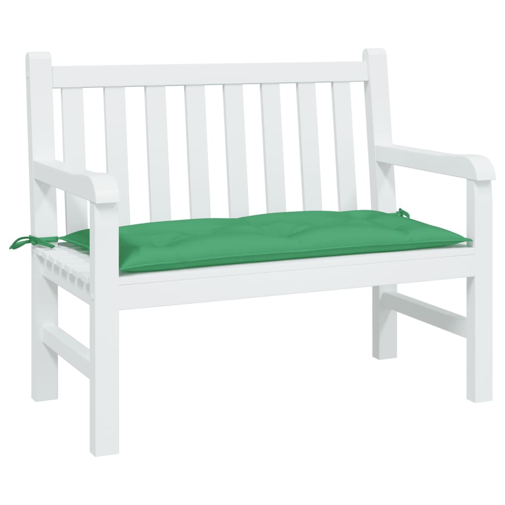 Cuscino per Panca Verde 100x50x7 cm in Tessuto Oxford | homemem39
