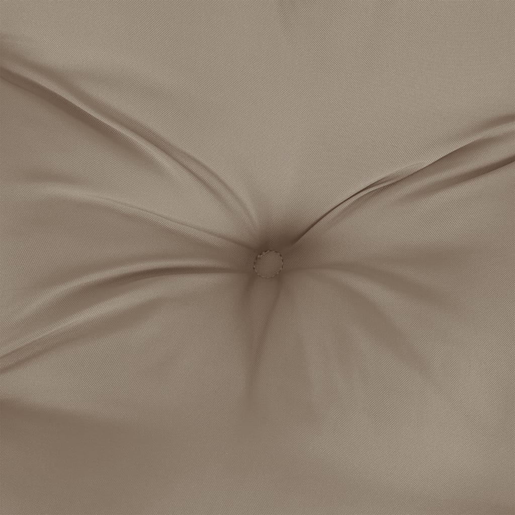 Cuscino per Panca Tortora 100x50x7 cm in Tessuto Oxford
