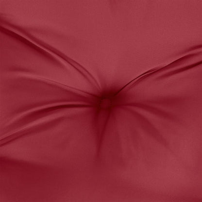 Cuscino per Panca Rosso Vino 100x50x7 cm in Tessuto Oxford
