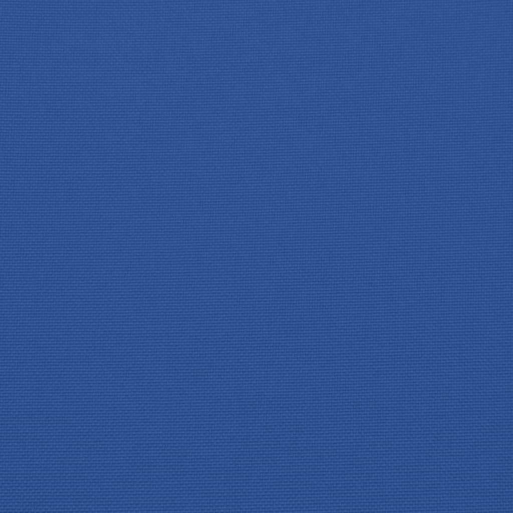 Cuscino per Panca Blu 120x50x7 cm in Tessuto Oxford