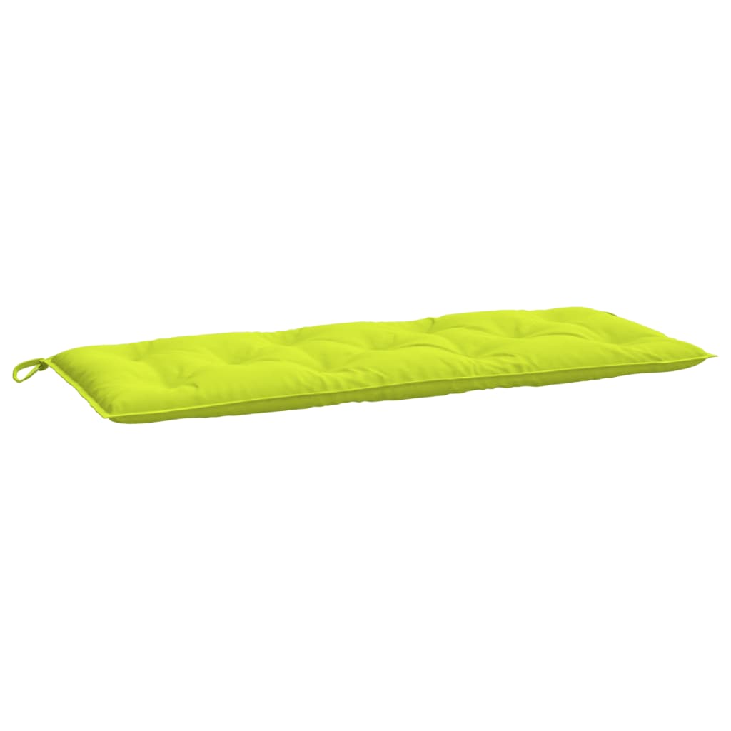 Cuscino per Panca Verde Brillante 120x50x7 cm in Tessuto Oxford - homemem39