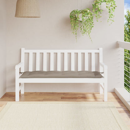Cuscino per Panca Tortora 150x50x3 cm in Tessuto Oxford - homemem39