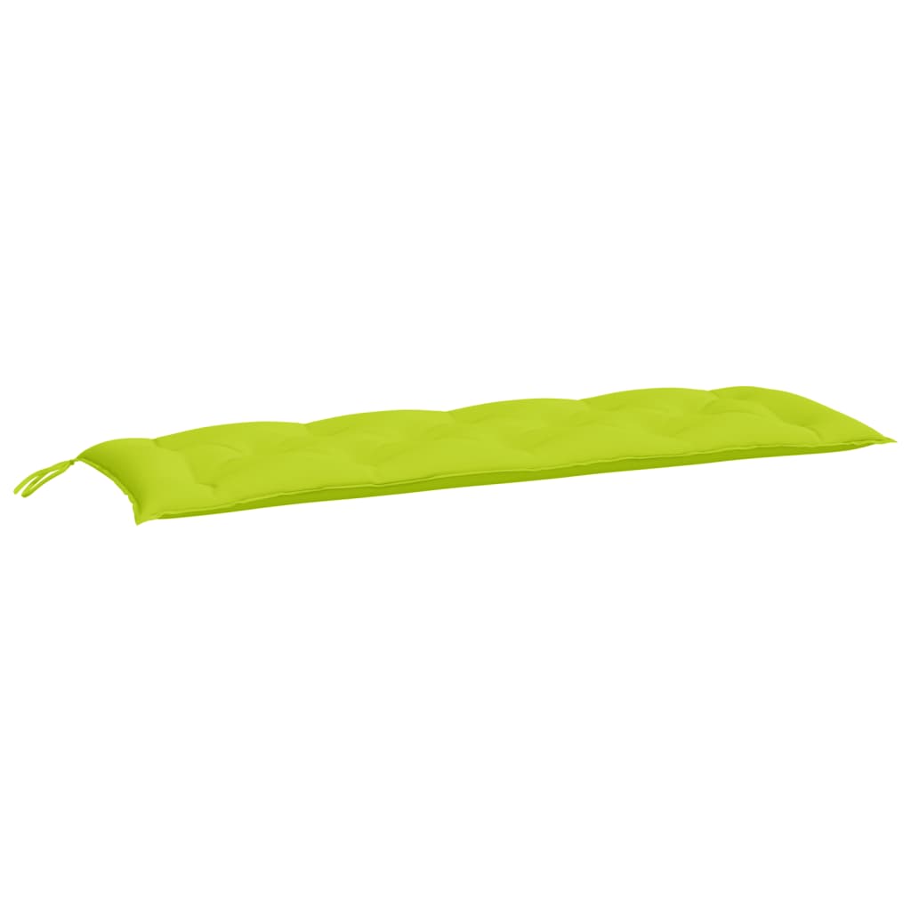 Cuscino per Panca Verde Brillante 150x50x3 cm in Tessuto Oxford | homemem39