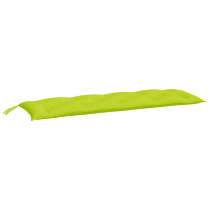 Cuscino per Panca Verde Brillante 150x50x3 cm in Tessuto Oxford | homemem39