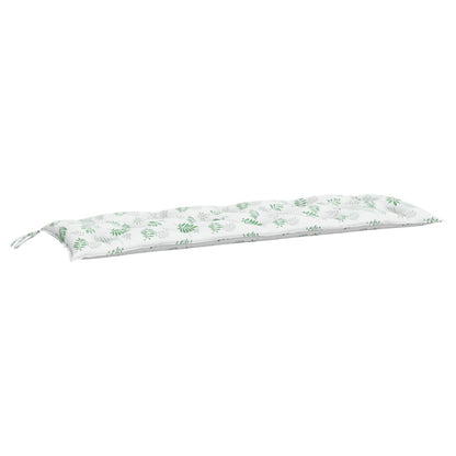 Cuscino per Panca a Foglie 150x50x7 cm in Tessuto Oxford | homemem39