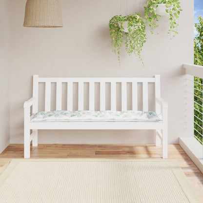 Cuscino per Panca a Foglie 150x50x7 cm in Tessuto Oxford | homemem39