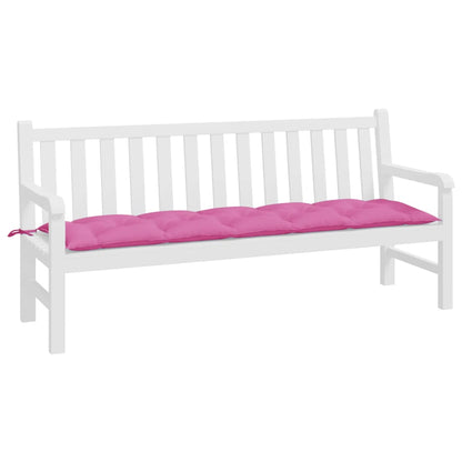 Cuscino per Panca Rosa 180x50x7 cm in Tessuto Oxford - homemem39