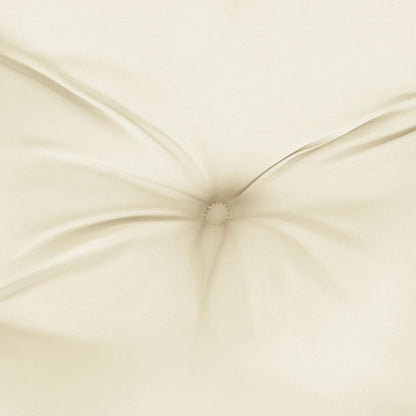 Cuscino per Panca Giardino Crema 200x50x7 cm in Tessuto Oxford
