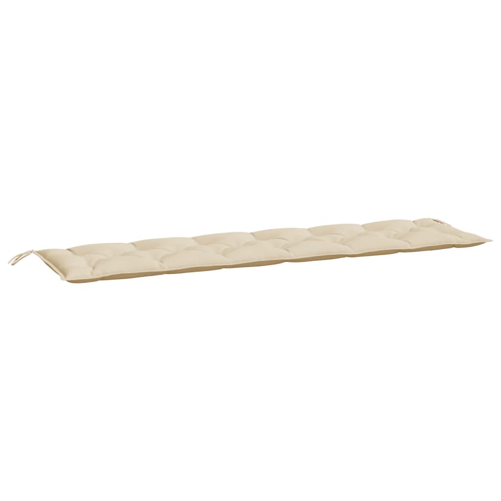 Cuscino per Panca Beige 200x50x7 cm in Tessuto Oxford - homemem39