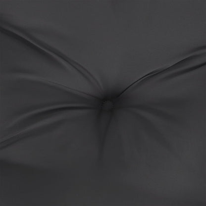 Cuscino per Panca Nero 200x50x7 cm in Tessuto Oxford