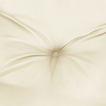 Cuscini Panca da Giardino 2 pz Crema 100x50x7 cm Tessuto Oxford