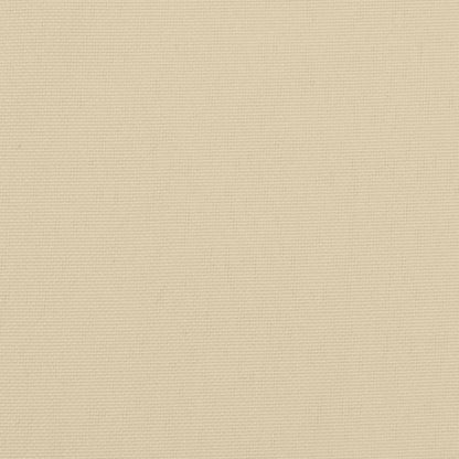 Cuscini Panca da Giardino 2pz Beige 120x50x7 cm Tessuto Oxford