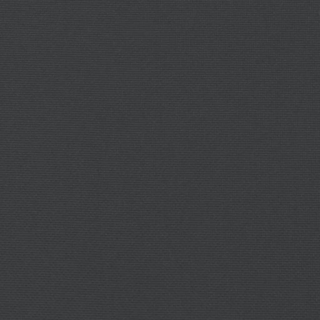 Cuscini per Panca 2 pz Nero 150x50x7 cm in Tessuto Oxford - homemem39