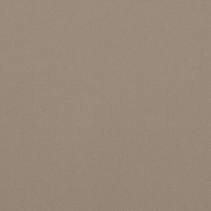 Cuscini Panca da Giardino 2pz Tortora 150x50x7cm Tessuto Oxford