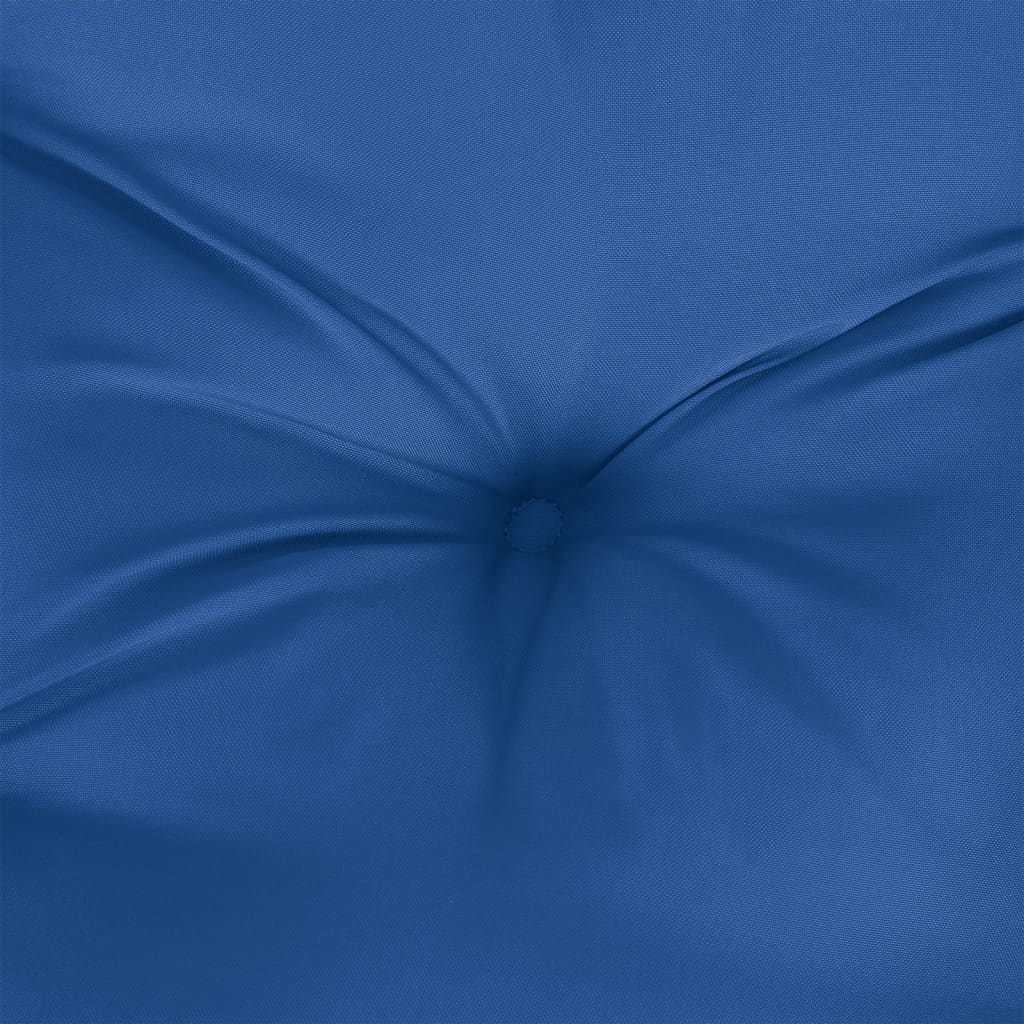 Cuscini per Panca 2 pz Blu 150x50x7 cm in Tessuto Oxford