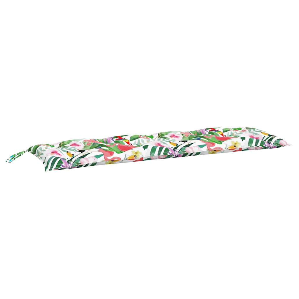 Cuscini Panca da Giardino 2pz Multicolore 150x50x7cm in Tessuto | homemem39
