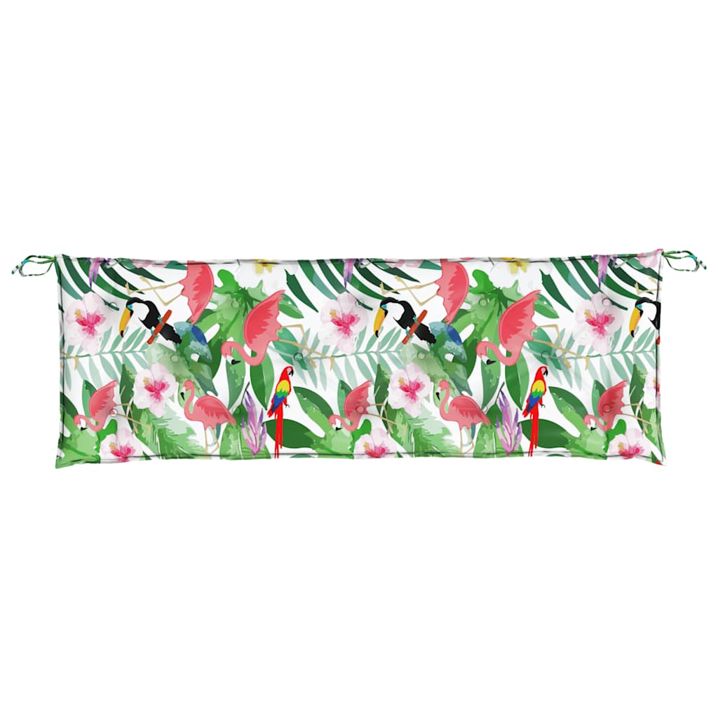 Cuscini Panca da Giardino 2pz Multicolore 150x50x7cm in Tessuto | homemem39