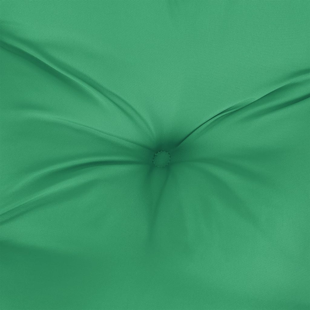 Cuscini Panca da Giardino 2pz Verdi 180x50x7cm Tessuto Oxford