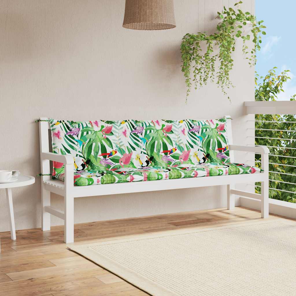 Cuscini per Panca 2 pz Multicolore in Tessuto Oxford | homemem39
