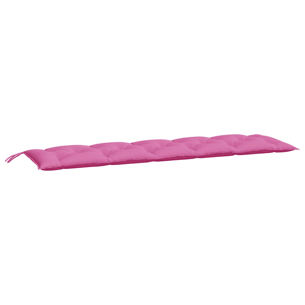 Cuscini per Panca 2 pz Rosa in Tessuto Oxford | homemem39