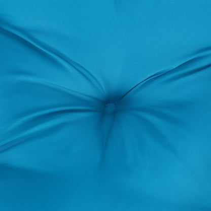 Cuscini per Panca 2 pz Azzurri 200x50x7 cm in Tessuto Oxford