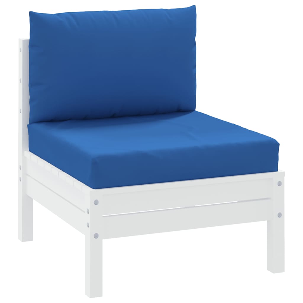 Cuscini per Pallet 2 pz Blu in Tessuto Oxford | homemem39