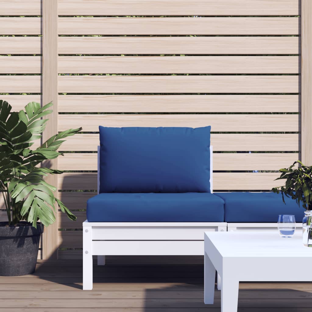 Cuscini per Pallet 2 pz Blu in Tessuto Oxford | homemem39