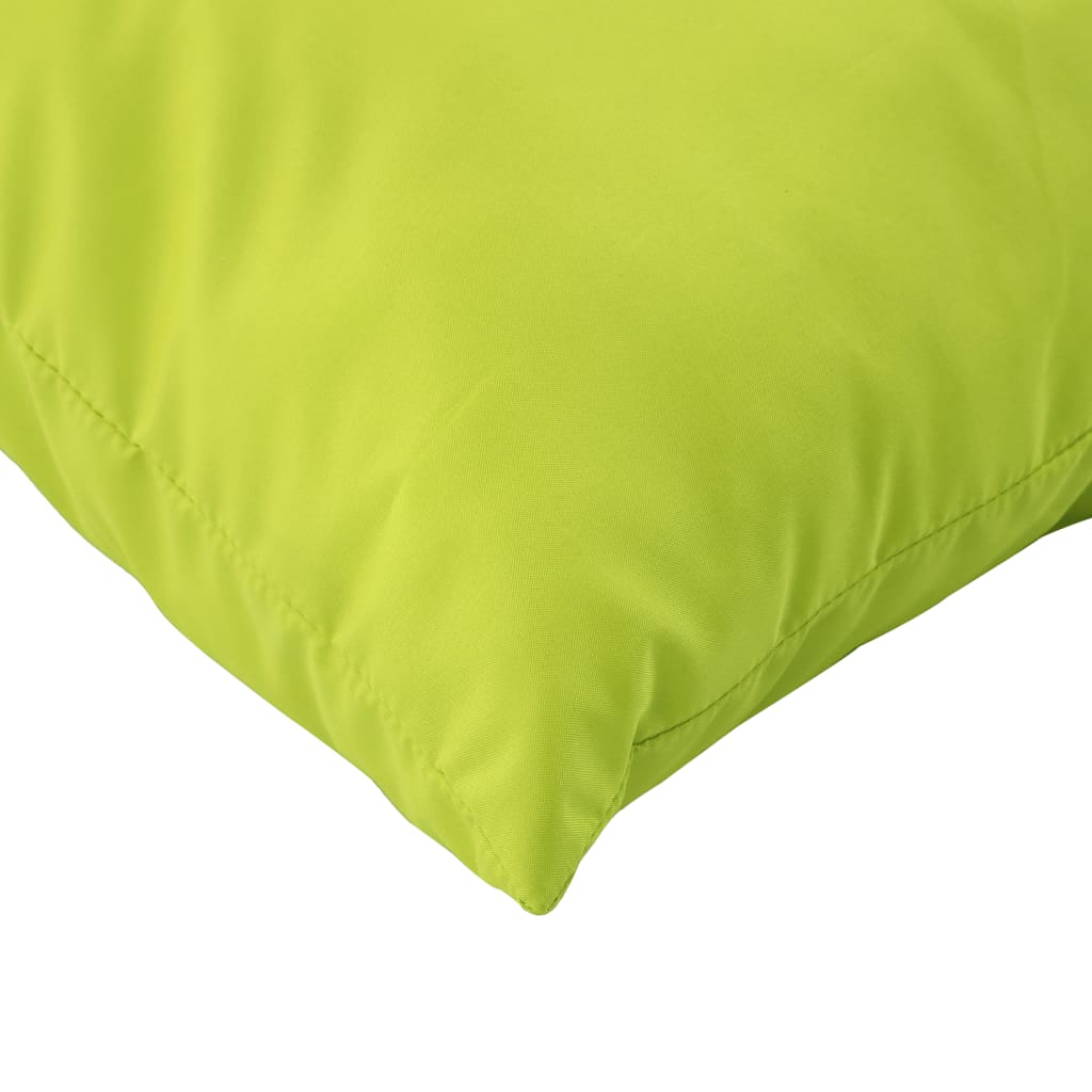Cuscini per Pallet 2 pz Verde Intenso in Tessuto Oxford