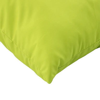 Cuscini per Pallet 2 pz Verde Intenso in Tessuto Oxford