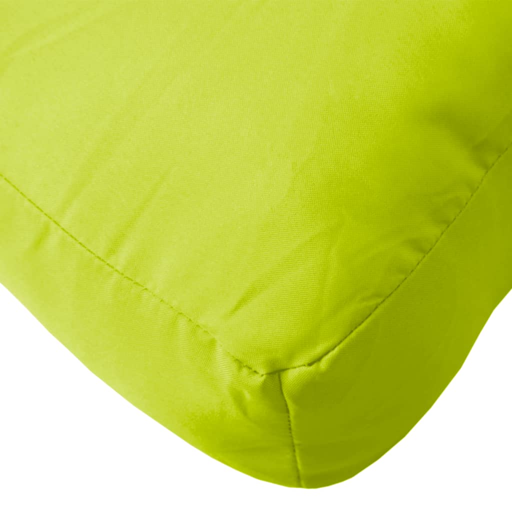 Cuscini per Pallet 2 pz Verde Intenso in Tessuto Oxford