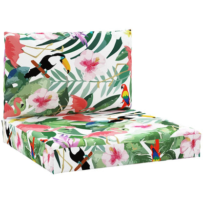Cuscini per Pallet 2 pz Multicolore in Tessuto Oxford | homemem39