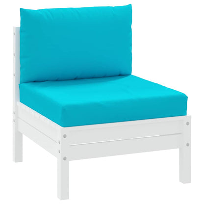 Cuscini per Pallet 2 pz Turchese in Tessuto Oxford | homemem39