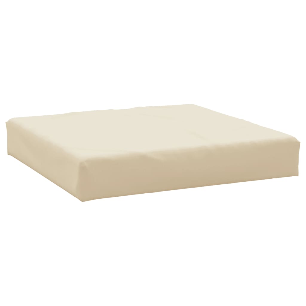 Cuscini per Pallet 3 pz Beige in Tessuto Oxford