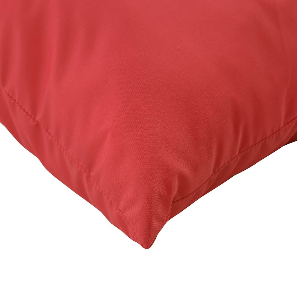 Cuscini per Pallet 3 pz Rossi in Tessuto Oxford | homemem39