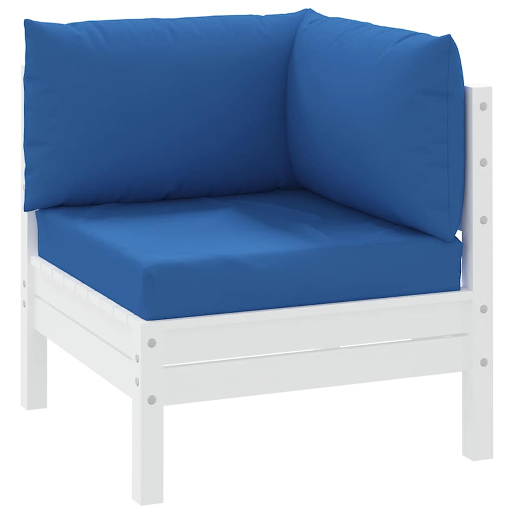 Cuscini per Pallet 3 pz Blu in Tessuto Oxford | homemem39