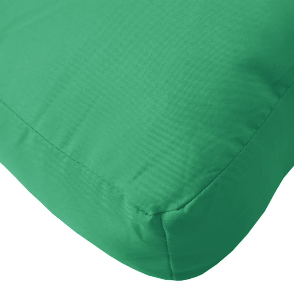 Green Pallet Cushion 60x60x8 cm in Oxford Fabric