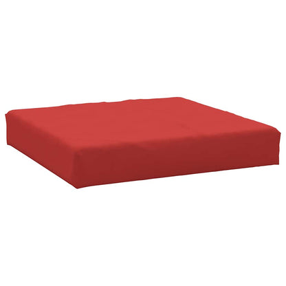 Cuscino per Pallet Rosso 60x60x9,5 cm in Tessuto Oxford | homemem39