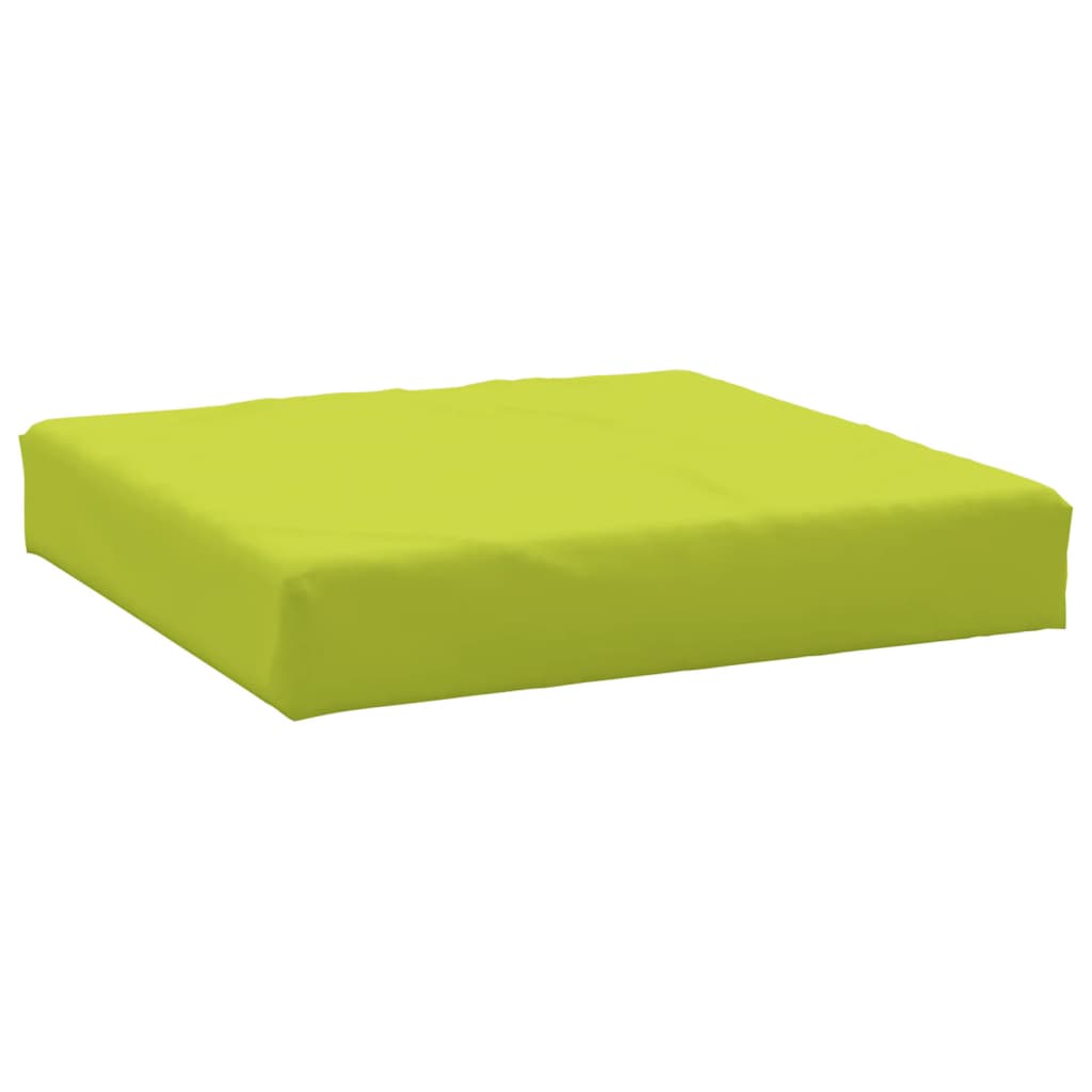 Bright Green Pallet Cushion 60x60x8 cm in Oxford Fabric