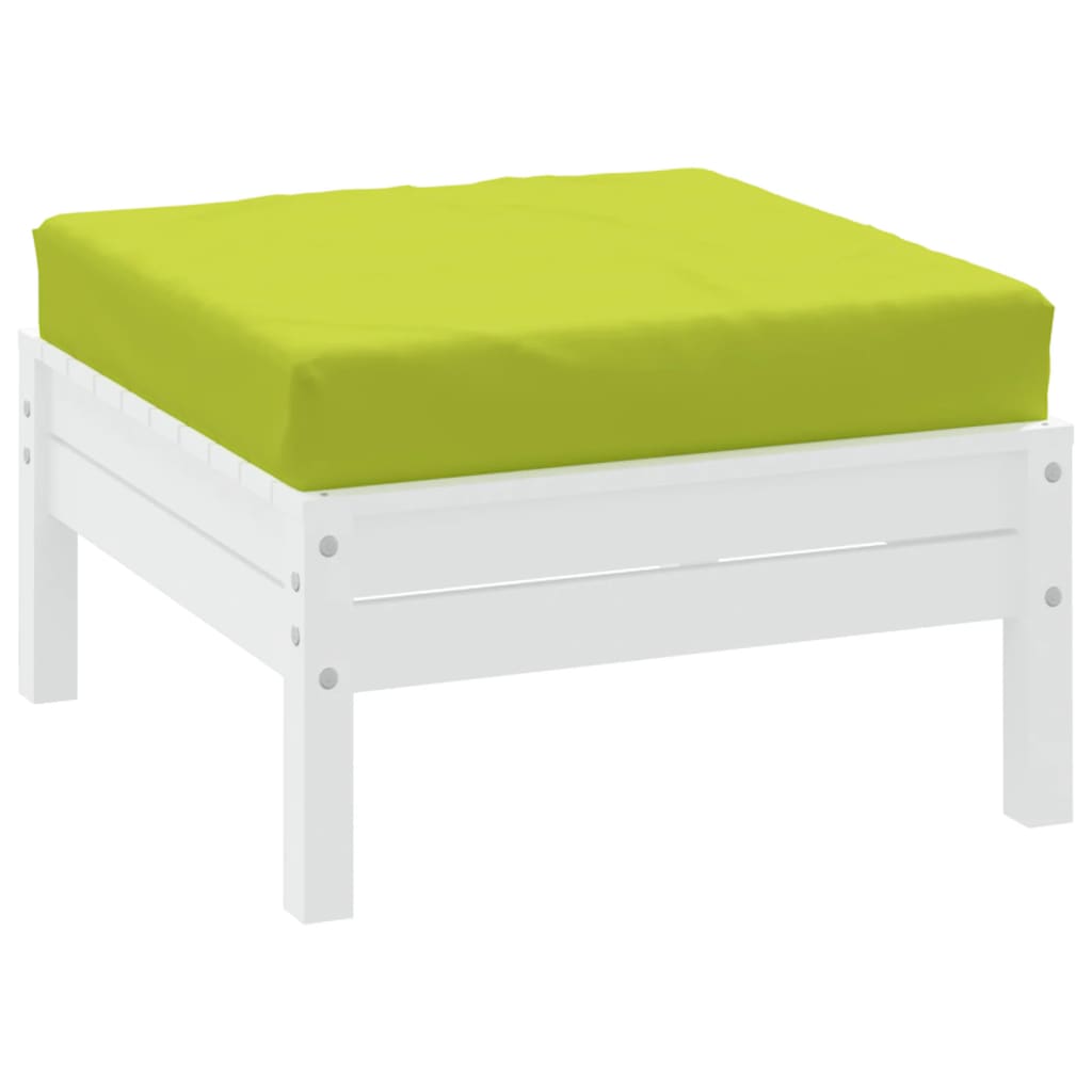 Bright Green Pallet Cushion 60x60x8 cm in Oxford Fabric