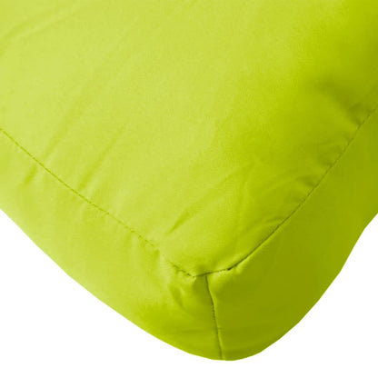 Cuscino per Pallet Verde Brillante 60x60x8 cm in Tessuto Oxford