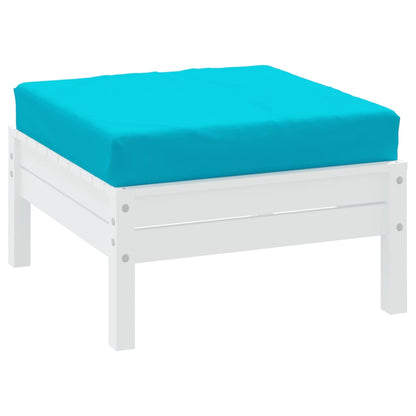 Cuscino per Pallet Turchese 60x60x8 cm in Tessuto Oxford | homemem39