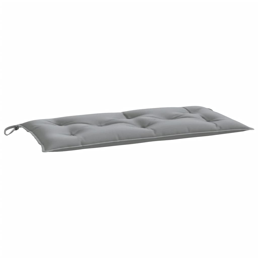 Cuscino per Panca Grigio 110x50x7 cm in Tessuto Oxford | homemem39