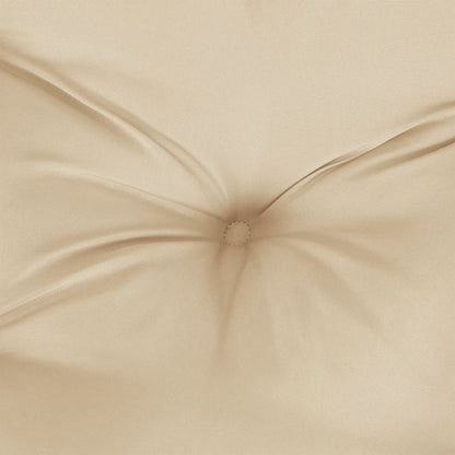 Cuscino per Panca Beige 110x50x7 cm in Tessuto Oxford